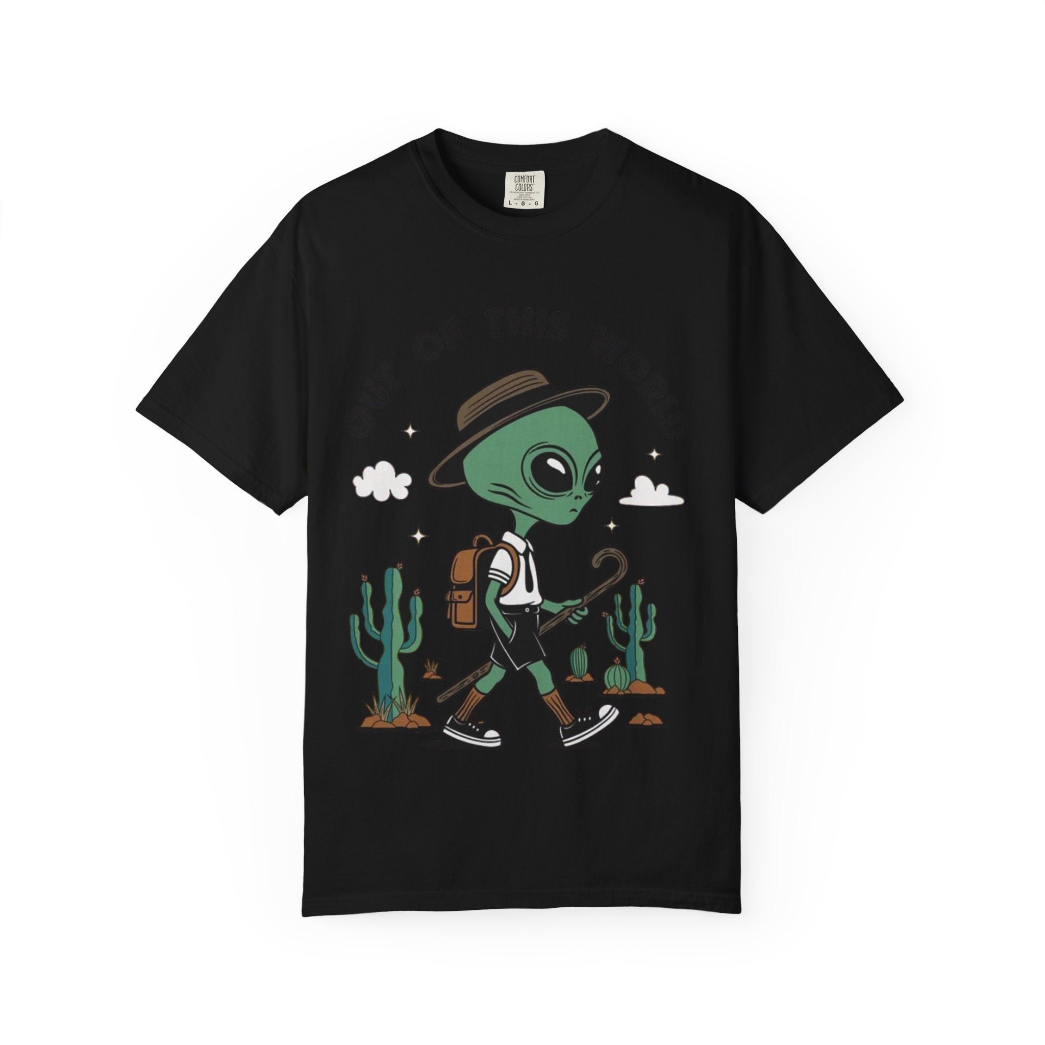 Out of This World Alien T-Shirt – Fun Unisex Graphic Tee for Space Lovers