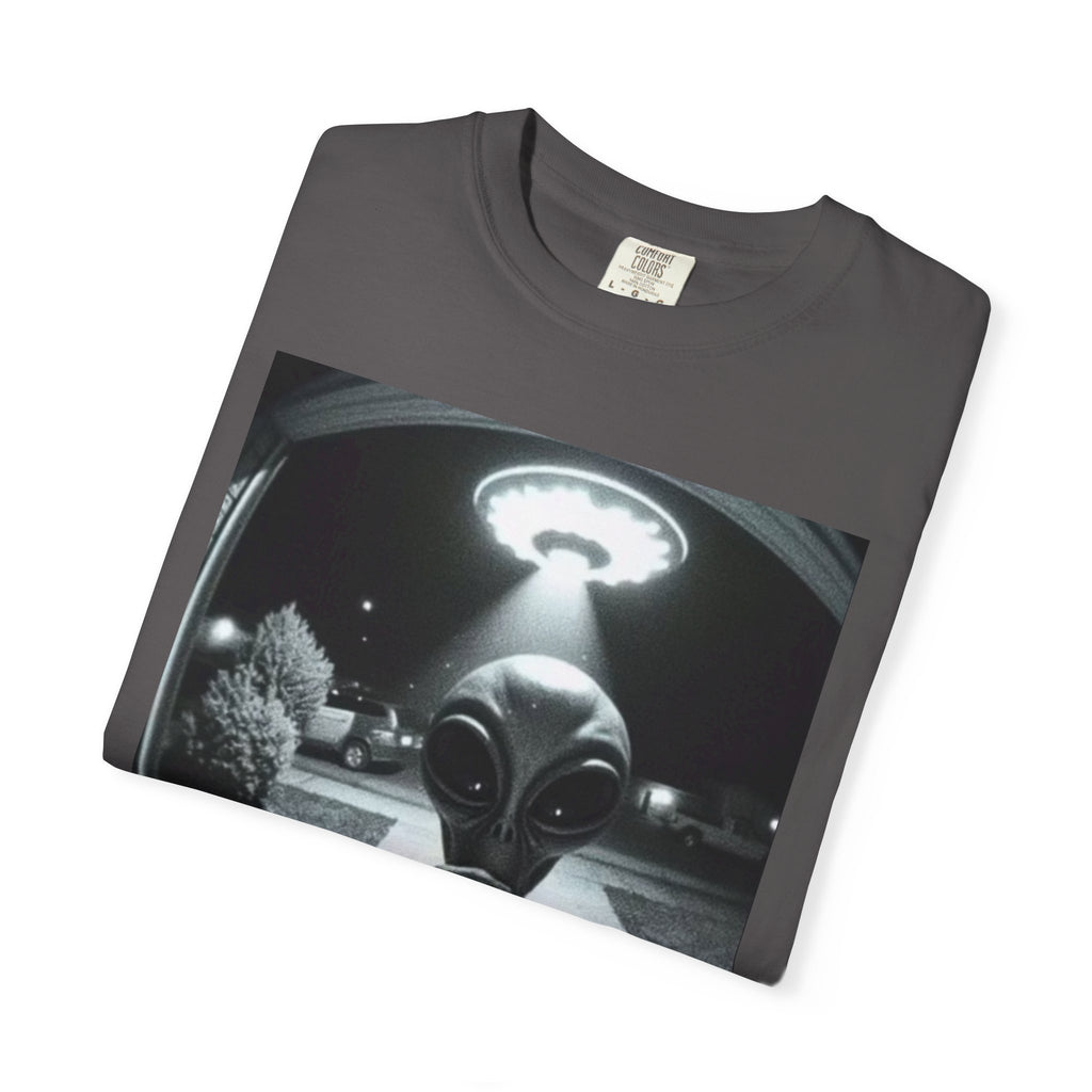 Alien Encounter Unisex Garment-Dyed T-Shirt