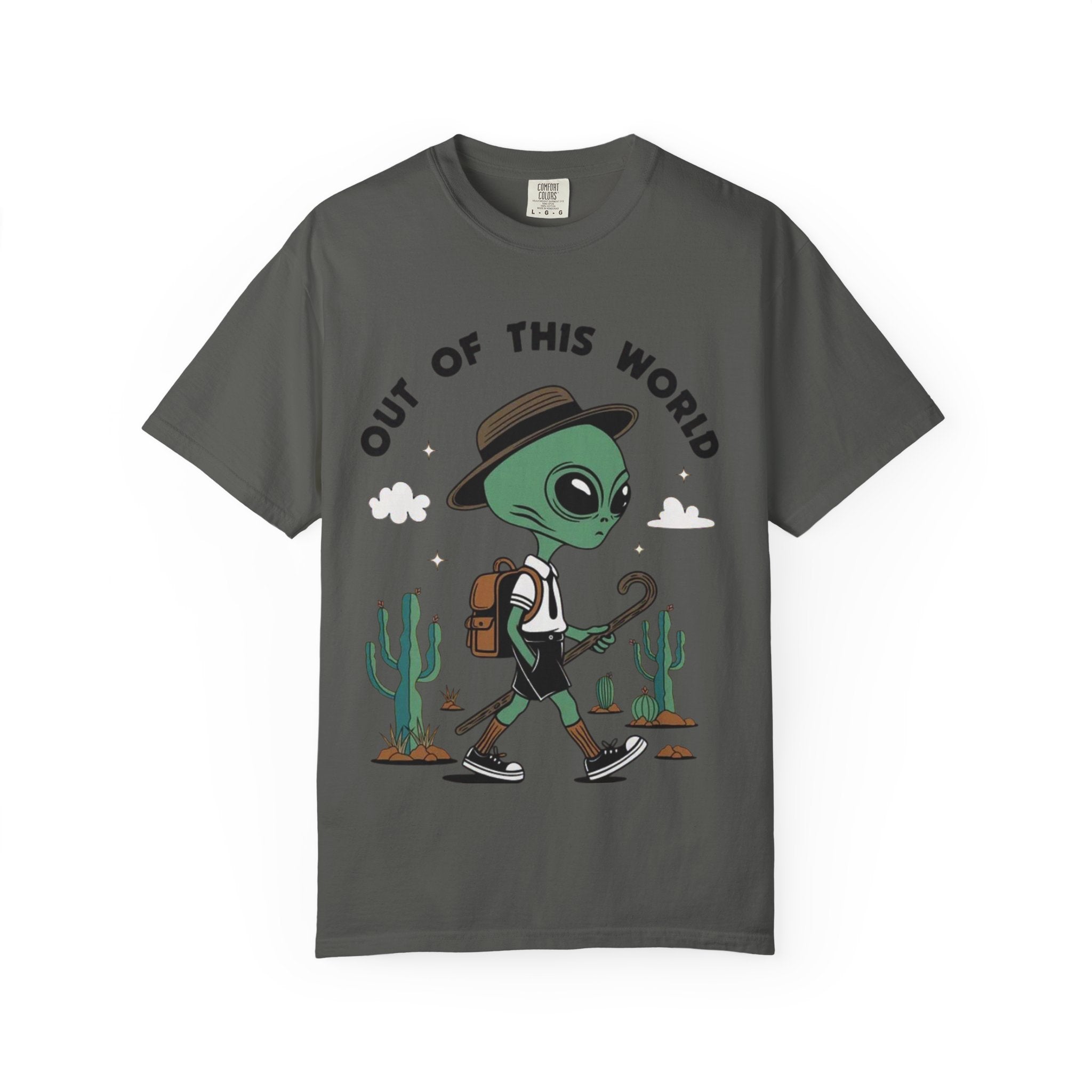 Out of This World Alien T-Shirt – Fun Unisex Graphic Tee for Space Lovers