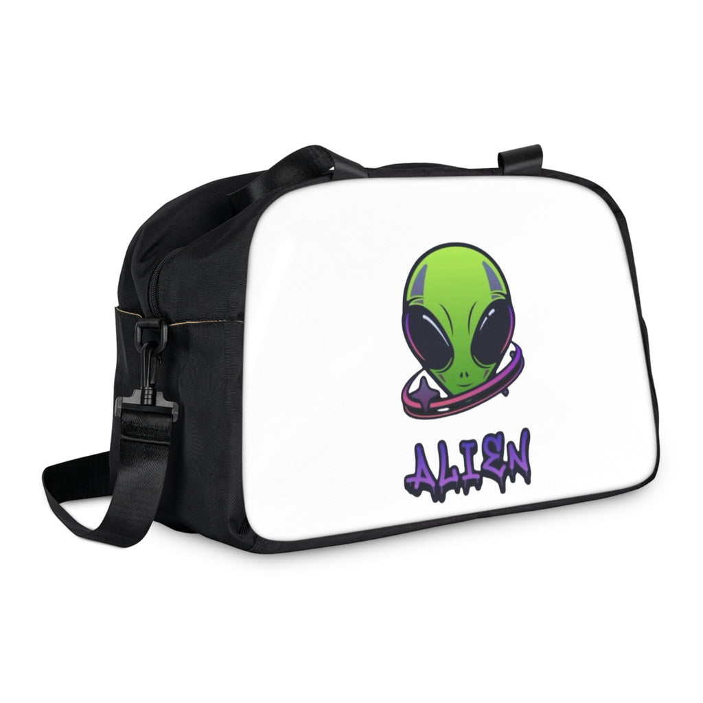 Alien Fitness Handbag - Perfect for Gym Lovers, Workout Bag, Cool Tote, Unique Gift, Space Enthusiast Accessory