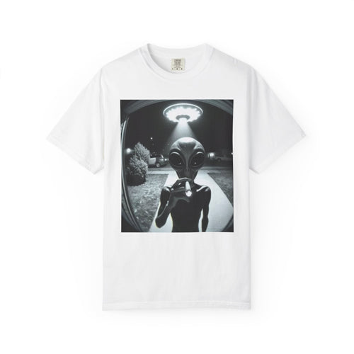 Alien Encounter Unisex Garment-Dyed T-Shirt