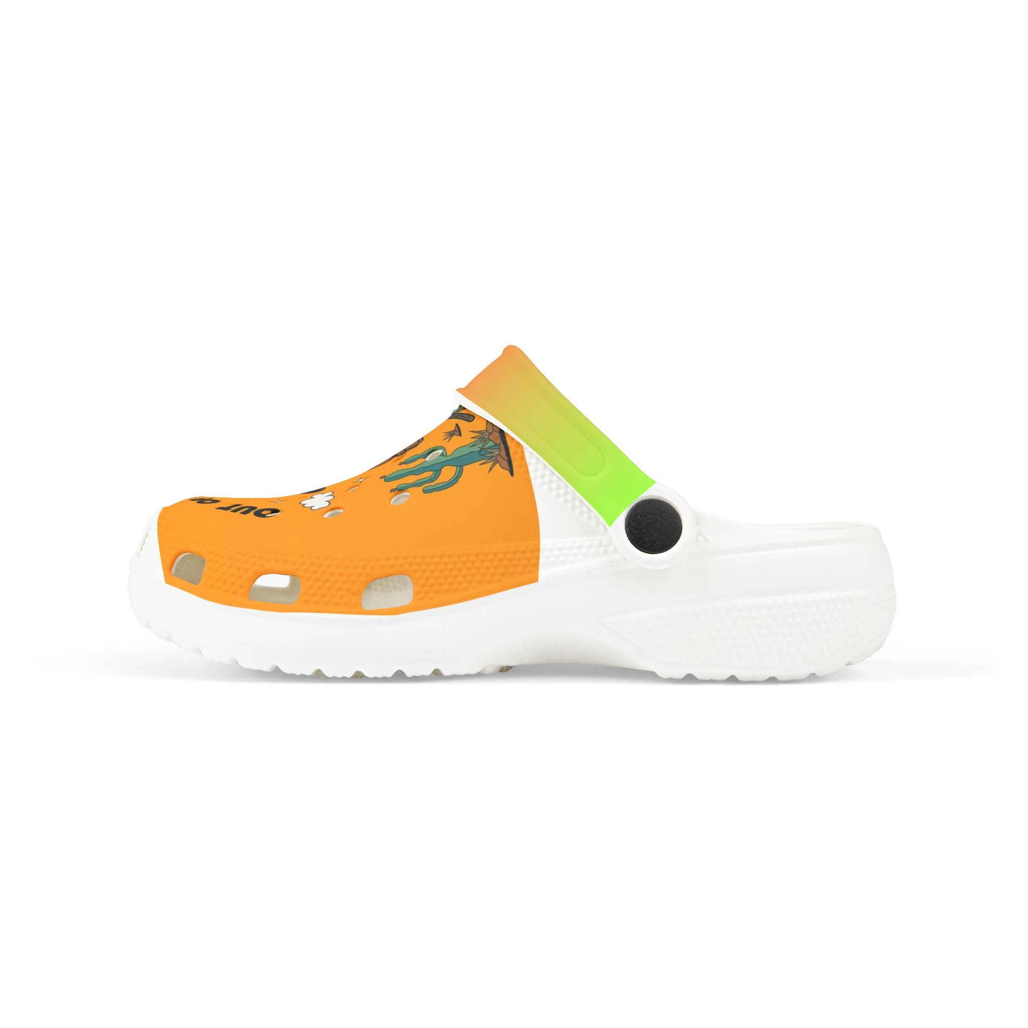 Out of This World Kids EVA Foam Clogs - Fun Alien Design for Summer Play