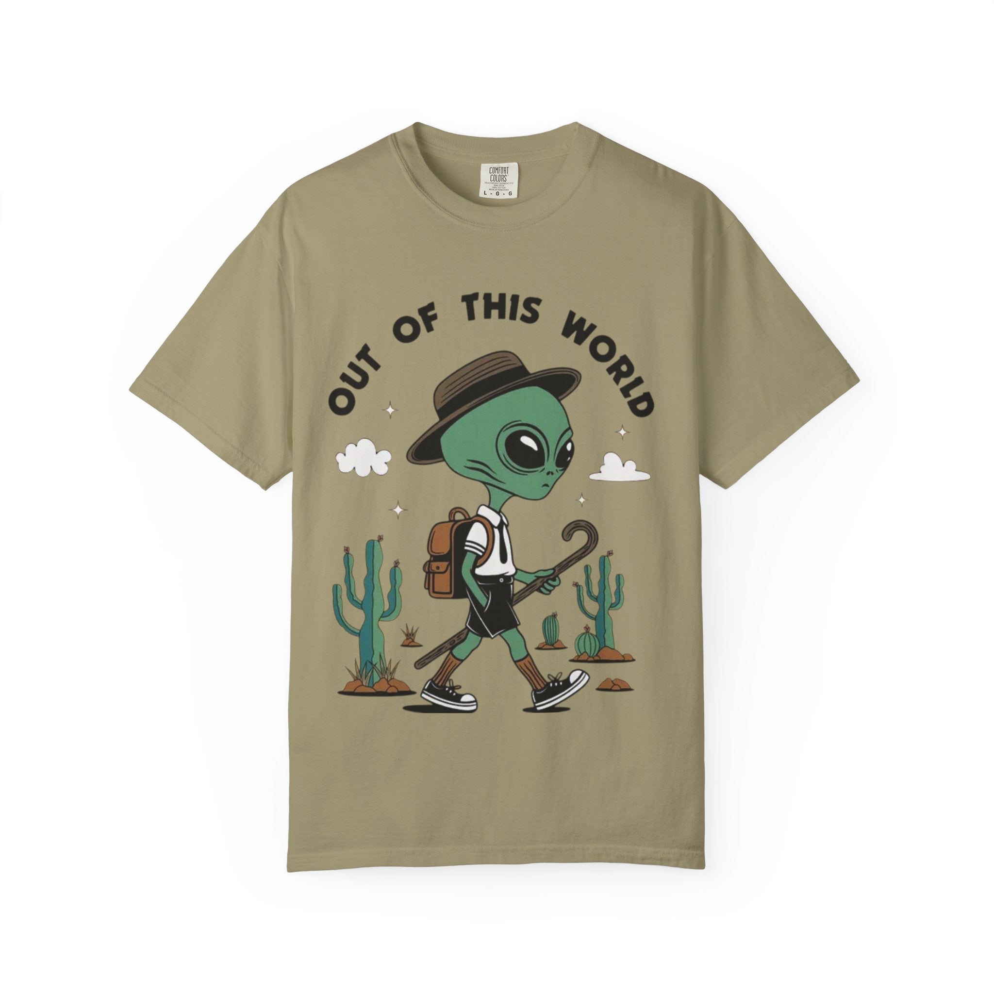 Out of This World Alien T-Shirt – Fun Unisex Graphic Tee for Space Lovers
