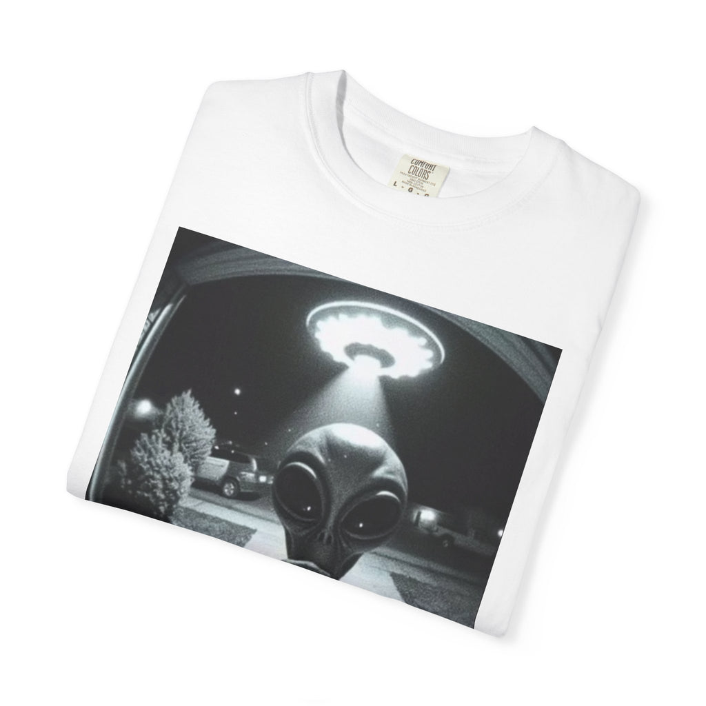 Alien Encounter Unisex Garment-Dyed T-Shirt