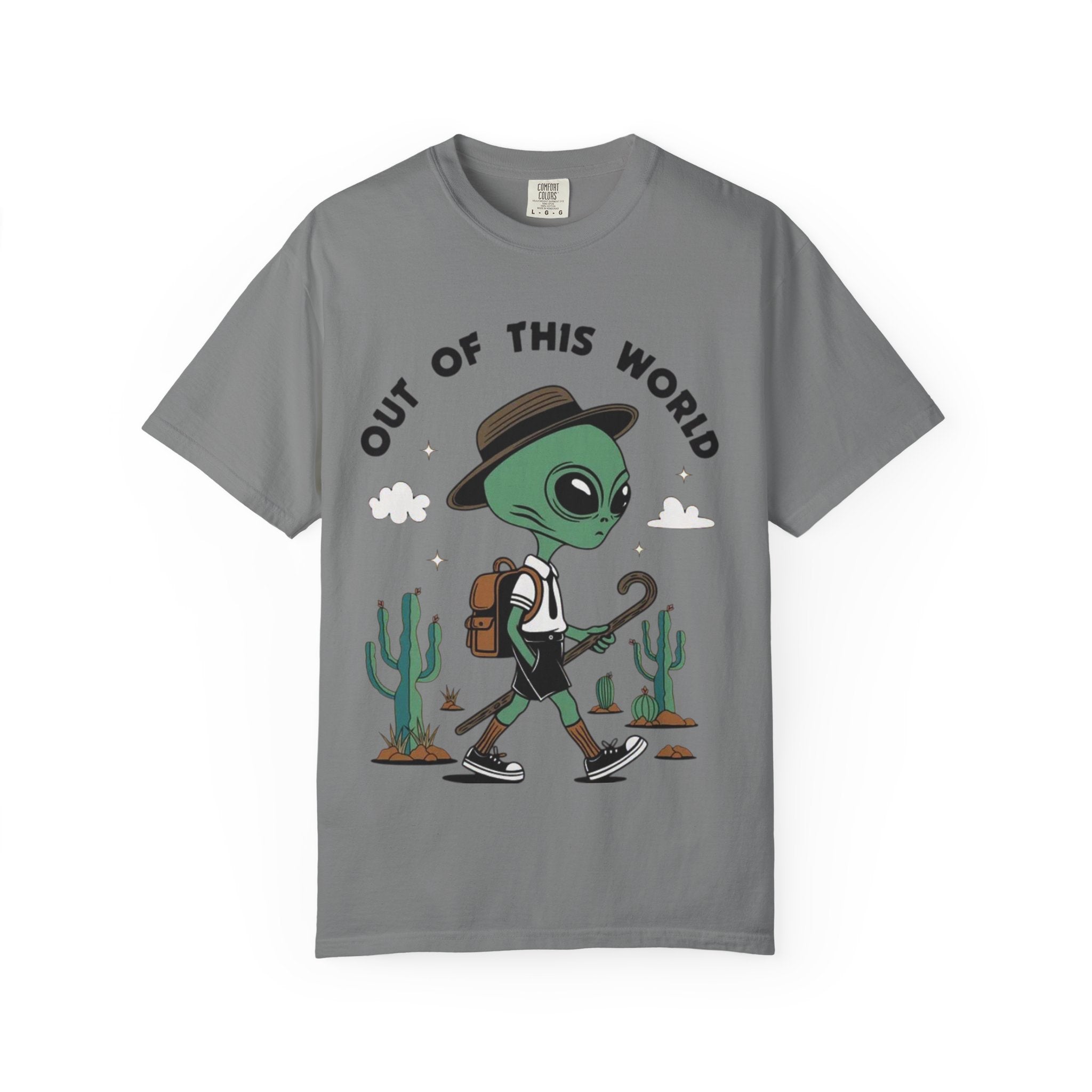 Out of This World Alien T-Shirt – Fun Unisex Graphic Tee for Space Lovers