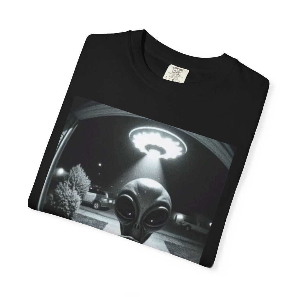 Alien Encounter Unisex Garment-Dyed T-Shirt