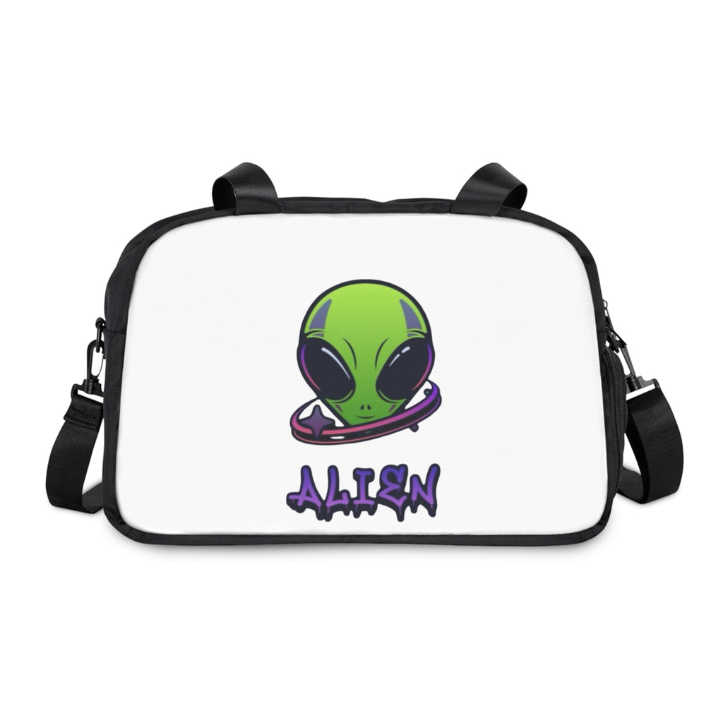 Alien Fitness Handbag - Perfect for Gym Lovers, Workout Bag, Cool Tote, Unique Gift, Space Enthusiast Accessory